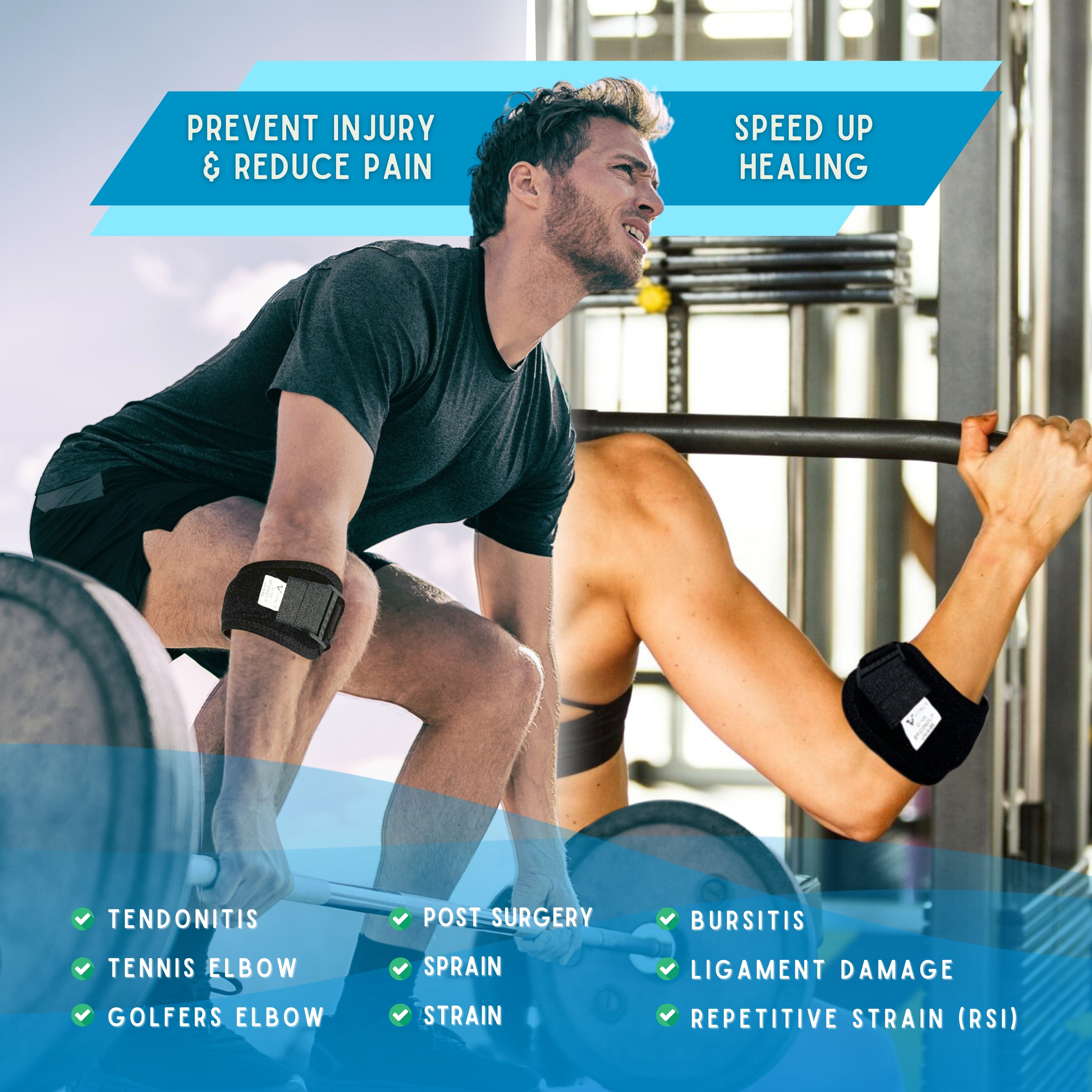 Vitalis Elbow Brace | Advanced Compression & Joint Protection