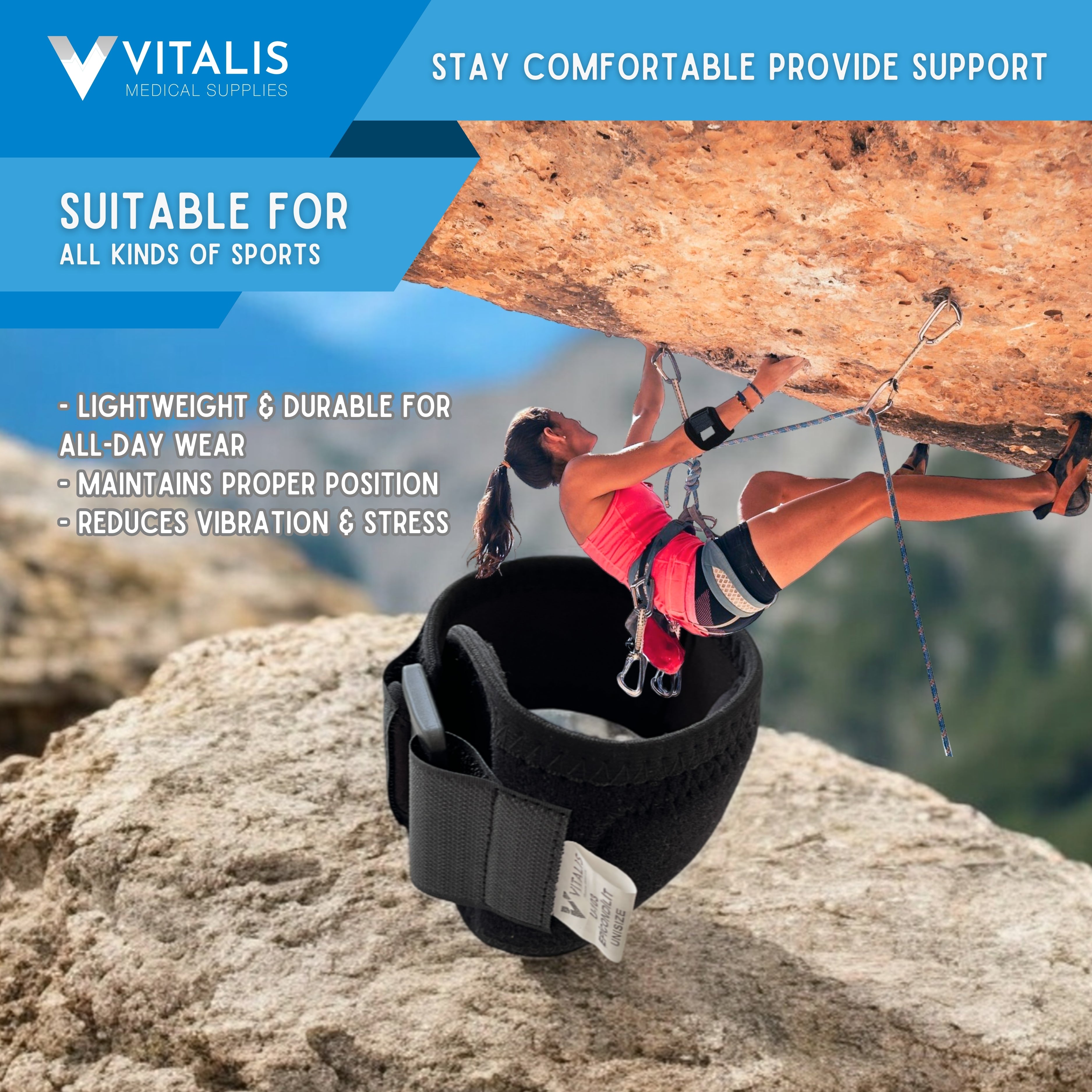 Vitalis Elbow Brace | Advanced Compression & Joint Protection