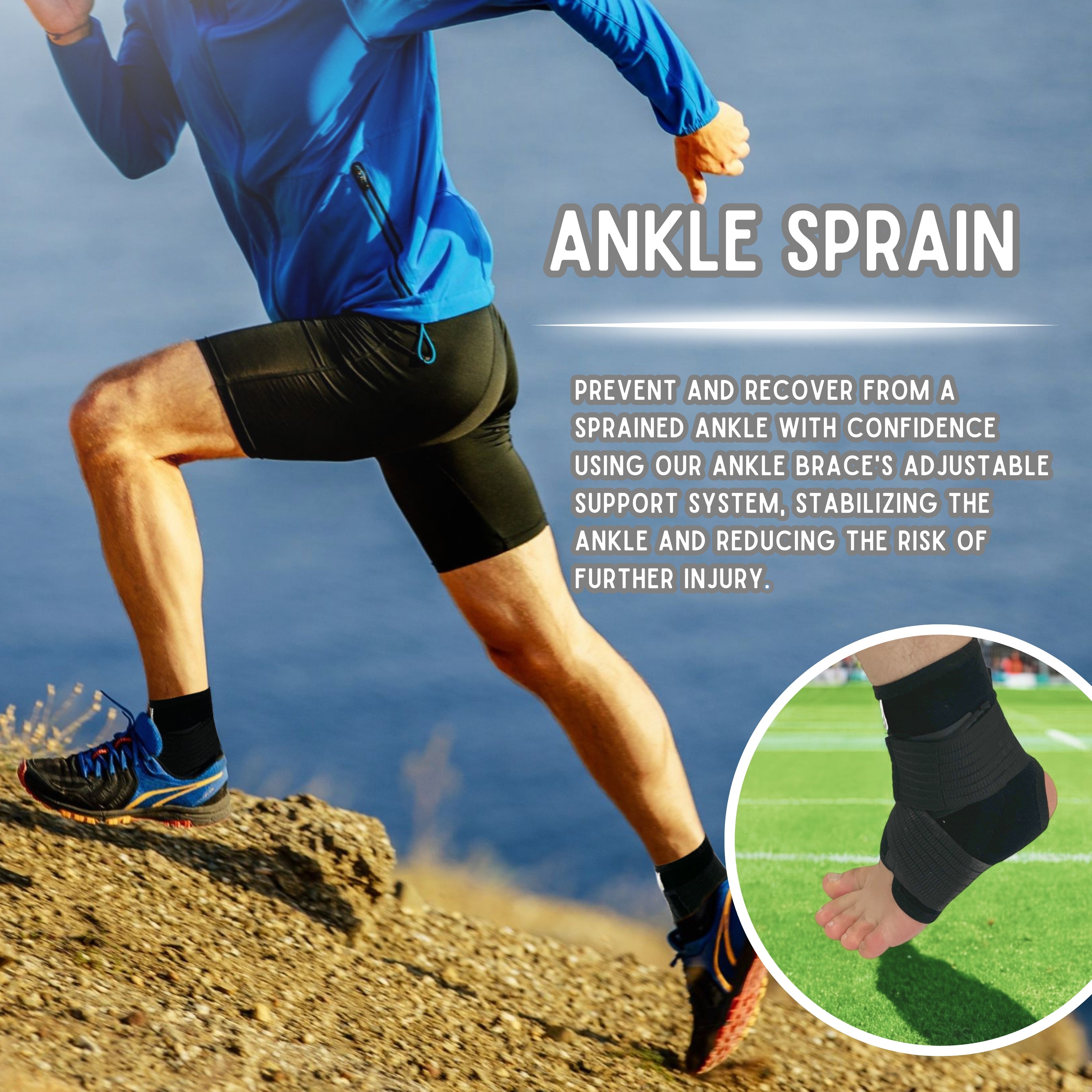 Vitalis Ankle Brace | Professional-Grade Ankle Support & Stability