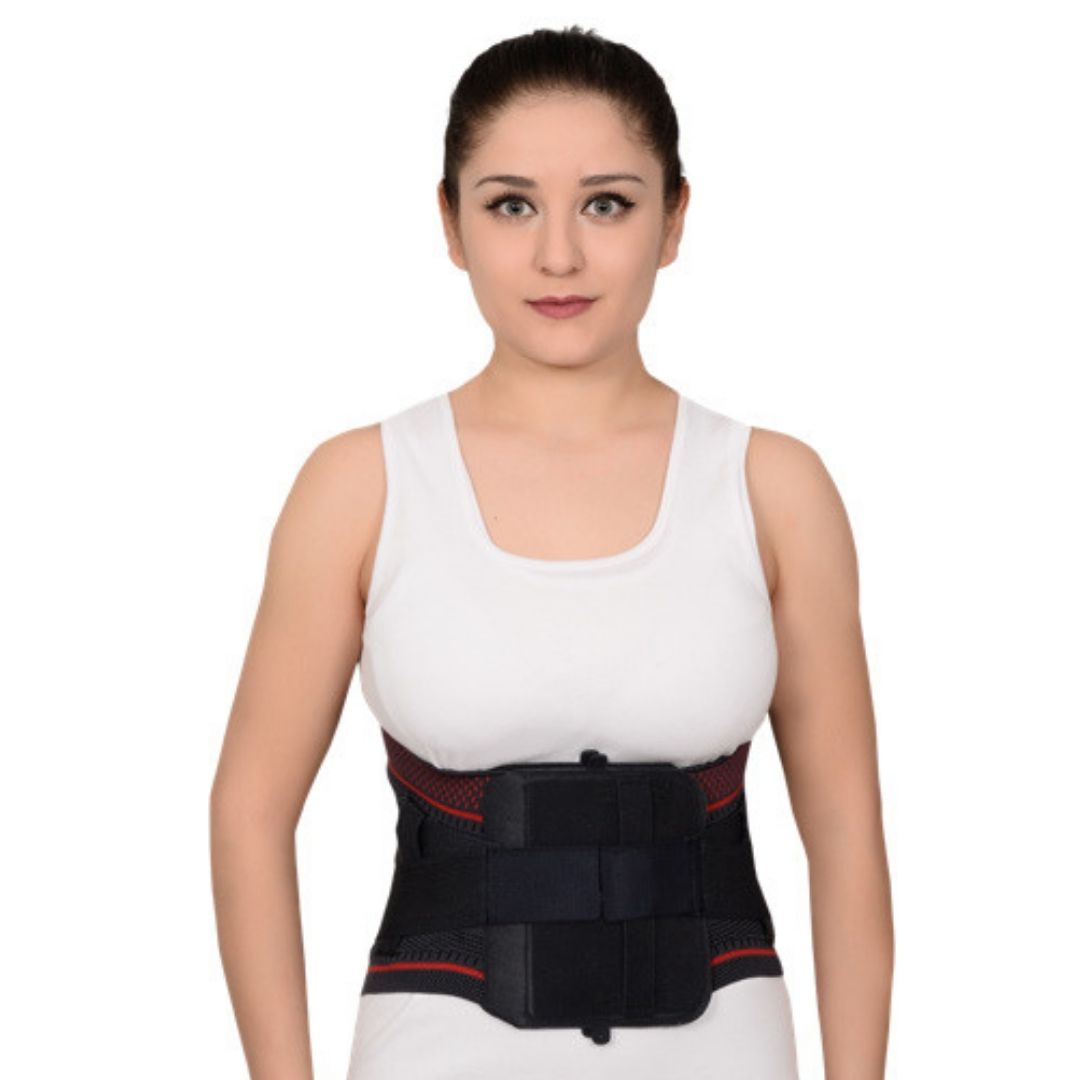 Breathable Woven Lumbosacral Corset with Extra Support