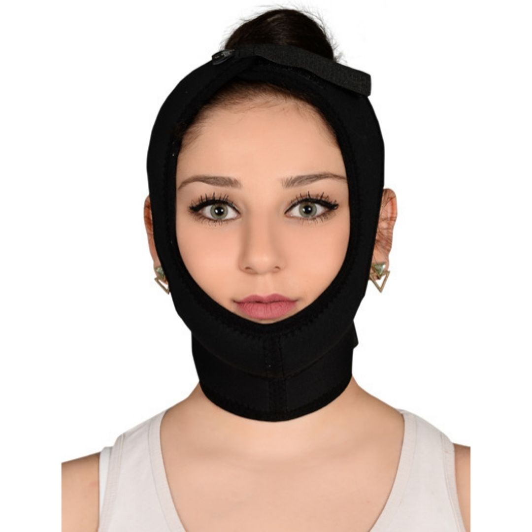 Post-Surgical Chin Band for Facial and Neck Procedures