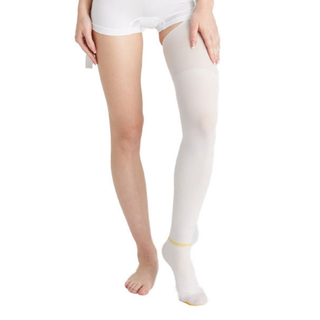 High Knee Anti Embolism Compression Socks (Pair)