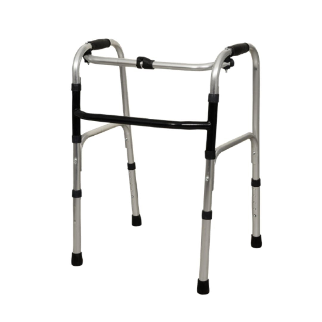 Adjustable Aluminum Walker with Folding Feature