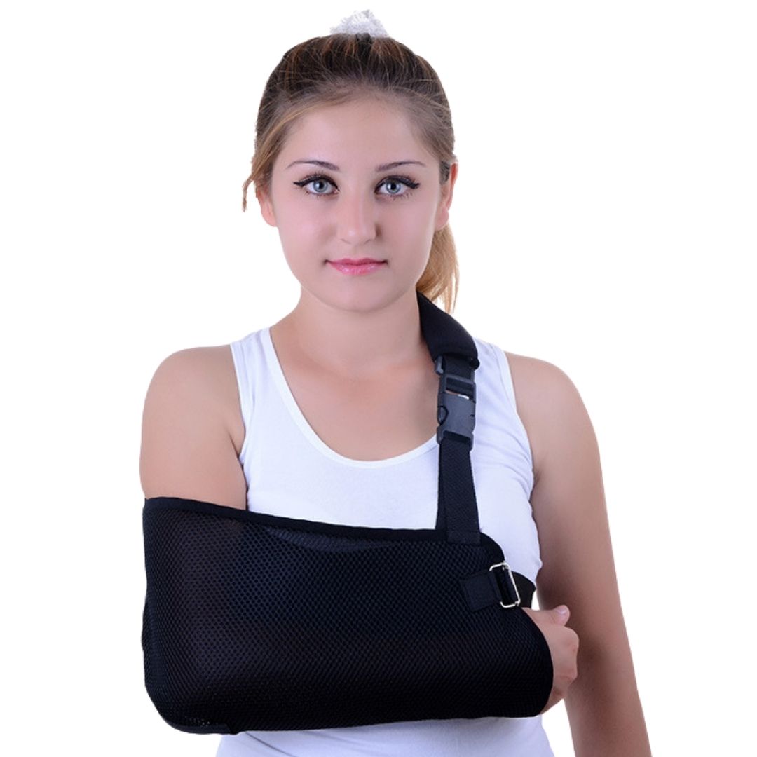 Breathable Lightweight Arm Sling with Terry Inner Lining (F-102)